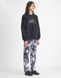 NOMANUAL(ノーマニュアル) LOVE NOMANUAL LONG SLEEVE TEE - BLACK