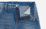 アクメドラビ(acme' de la vie)   STRAIGHT SIDE POCKET JEANS BLUE