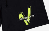 アクメドラビ(acme' de la vie)  V LOGO SHORT PANTS BLACK