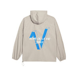 アクメドラビ(acme' de la vie)  POLISH V LOGO SETUP ANORAK BEIGE