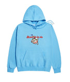 アクメドラビ(acme' de la vie) CEREAL LOGO HOODIE SKY BLUE