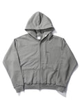 NOMANUAL(ノーマニュアル) 5 POCKET HOODED ZIP UP JACKET - GRAY