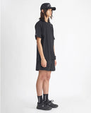 NOMANUAL(ノーマニュアル) THREE SLEEVED T-SHIRT - BLACK