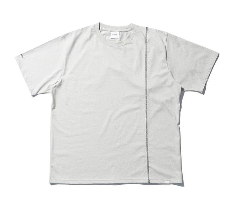 NOMANUAL(ノーマニュアル) THREE SLEEVED T-SHIRT - GRAY