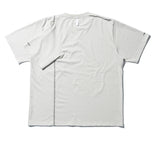 NOMANUAL(ノーマニュアル) THREE SLEEVED T-SHIRT - GRAY