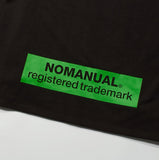 NOMANUAL(ノーマニュアル) HBD NOMANUAL LONG SLEEVE TEE - BLACK