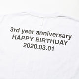 NOMANUAL(ノーマニュアル) HBD NOMANUAL LONG SLEEVE TEE - WHITE