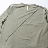 NOMANUAL(ノーマニュアル) R.D LONG SLEEVE TEE - LIGHT KHAKI