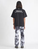 NOMANUAL(ノーマニュアル) TITLE T-SHIRT - BLACK