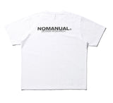 NOMANUAL(ノーマニュアル) RESEARCH T-SHIRT - WHITE