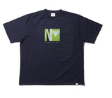 NOMANUAL(ノーマニュアル) PLANE FIGURE T-SHIRT - NAVY