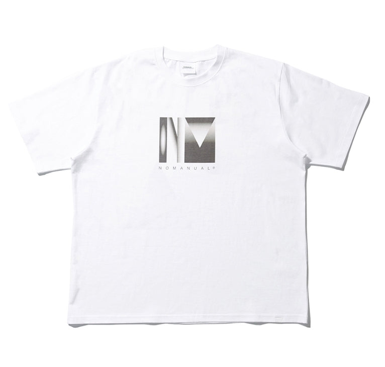 NOMANUAL(ノーマニュアル) PLANE FIGURE T-SHIRT - WHITE