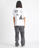 NOMANUAL(ノーマニュアル) PLANE FIGURE T-SHIRT - WHITE