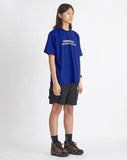 NOMANUAL(ノーマニュアル) B.TM T-SHIRT - BLUE