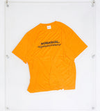 NOMANUAL(ノーマニュアル) B.TM T-SHIRT - NEON ORANGE