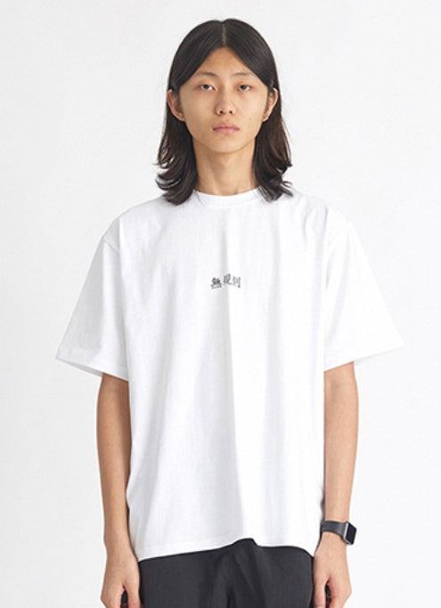 NOMANUAL(ノーマニュアル) 無規則 T-SHIRT - WHITE