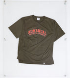 NOMANUAL(ノーマニュアル) NM UNIV. T-SHIRT - KHAKI