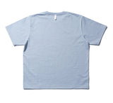 NOMANUAL(ノーマニュアル) NM UNIV. T-SHIRT - SKYBLUE