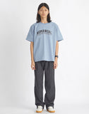 NOMANUAL(ノーマニュアル) NM UNIV. T-SHIRT - SKYBLUE