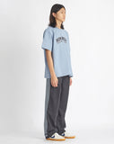 NOMANUAL(ノーマニュアル) NM UNIV. T-SHIRT - SKYBLUE