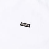 NOMANUAL(ノーマニュアル) D.R PATCH LOGO T-SHIRT - WHITE