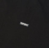 NOMANUAL(ノーマニュアル) D.R PATCH LOGO T-SHIRT - BLACK