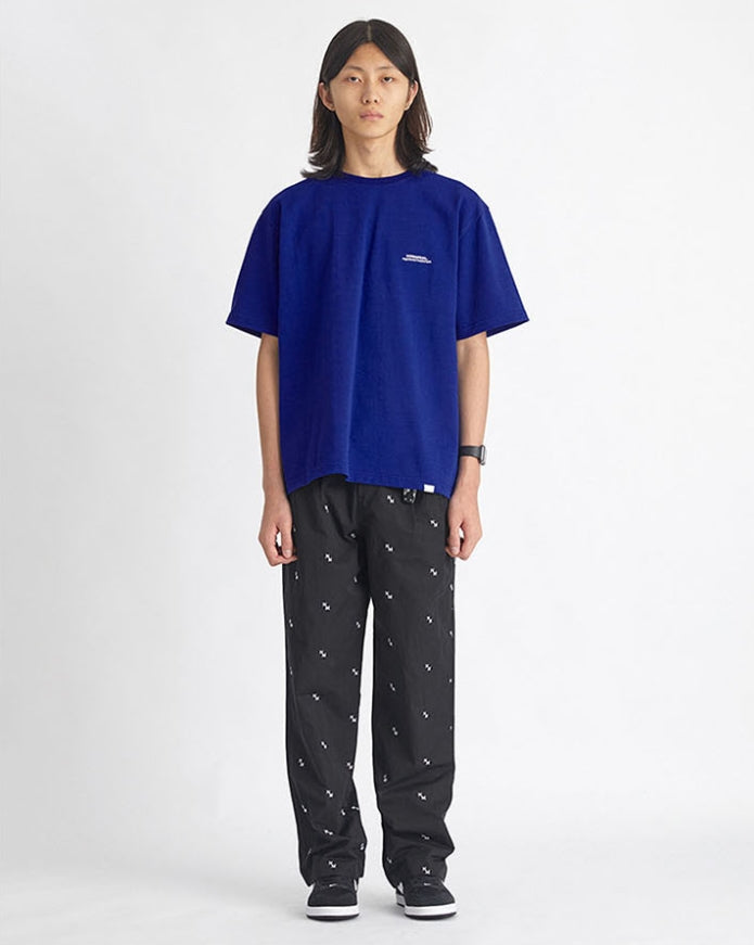 NOMANUAL(ノーマニュアル) S.TM T-SHIRT - BLUE