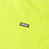 NOMANUAL(ノーマニュアル) LOGO PATCHED T-SHIRT - NEON GREEN