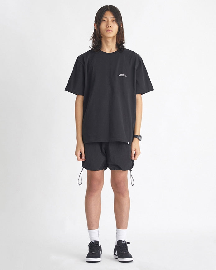NOMANUAL(ノーマニュアル) S.TM T-SHIRT - BLACK