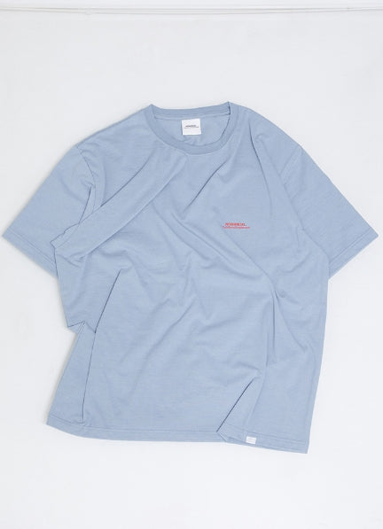 NOMANUAL(ノーマニュアル) S.TM T-SHIRT - SKYBLUE