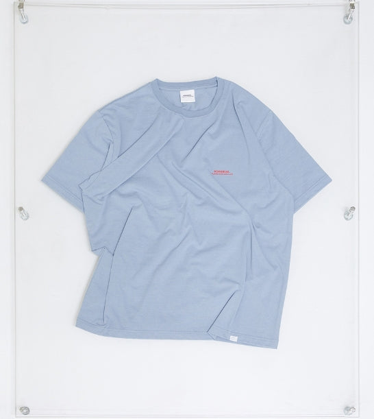 NOMANUAL(ノーマニュアル) S.TM T-SHIRT - SKYBLUE