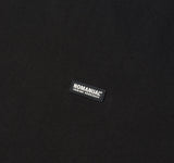 NOMANUAL(ノーマニュアル) LOGO PATCHED T-SHIRT - BLACK