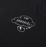 NOMANUAL(ノーマニュアル) ONLY! T-SHIRT - BLACK