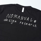 NOMANUAL(ノーマニュアル) ONLY! T-SHIRT - BLACK