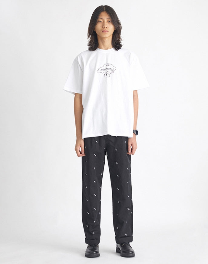 NOMANUAL(ノーマニュアル) ONLY! T-SHIRT - WHITE