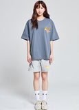 アクメドラビ(acme' de la vie)  V LOGO SHORT PANTS GREY