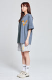 アクメドラビ(acme' de la vie)  V LOGO SHORT PANTS GREY