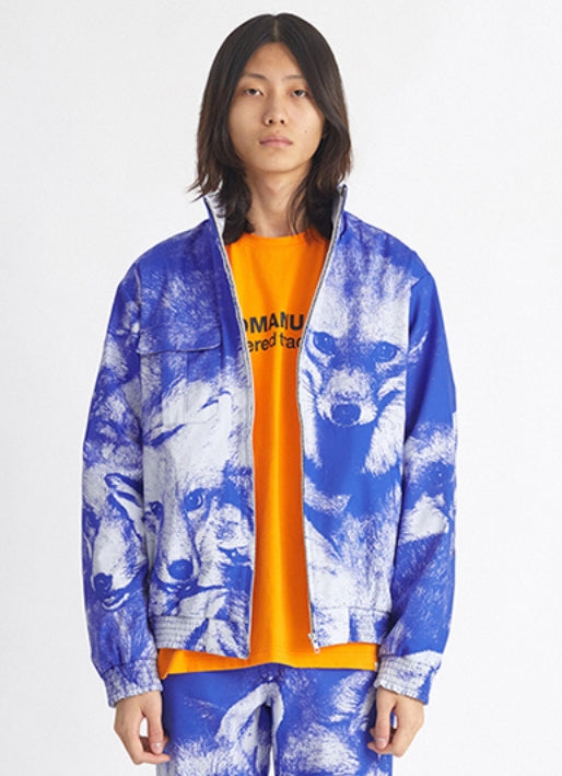 NOMANUAL(ノーマニュアル) FOX WORK JACKET - BLUE