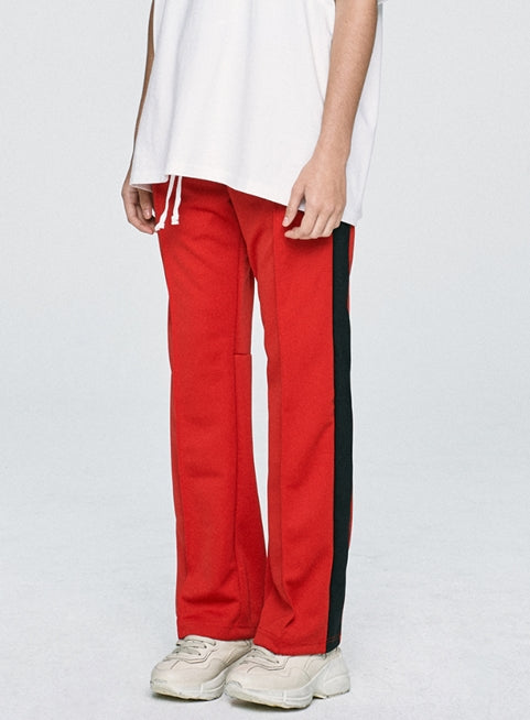 ディープリーク(DPRIQUE)   TRACK PANTS - RED/BLACK