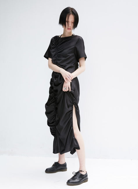 nache(ナチェ) glossy dress