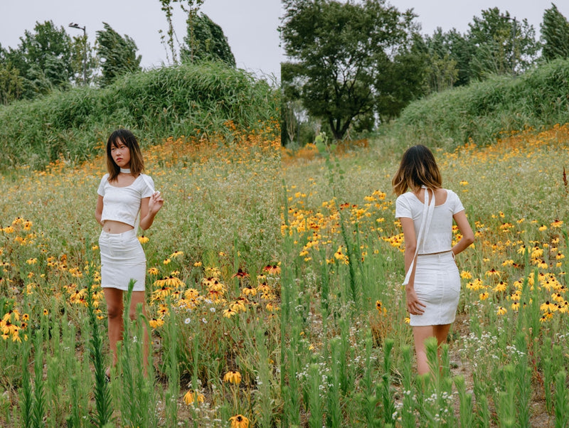 nache(ナチェ) antique skirt