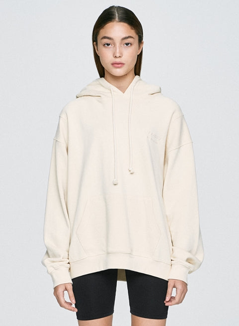 ディープリーク(DPRIQUE)  OVERSIZED HOODIE  - BEIGE