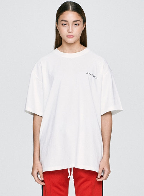ディープリーク(DPRIQUE)  LOGO T-SHIRT - WHITE