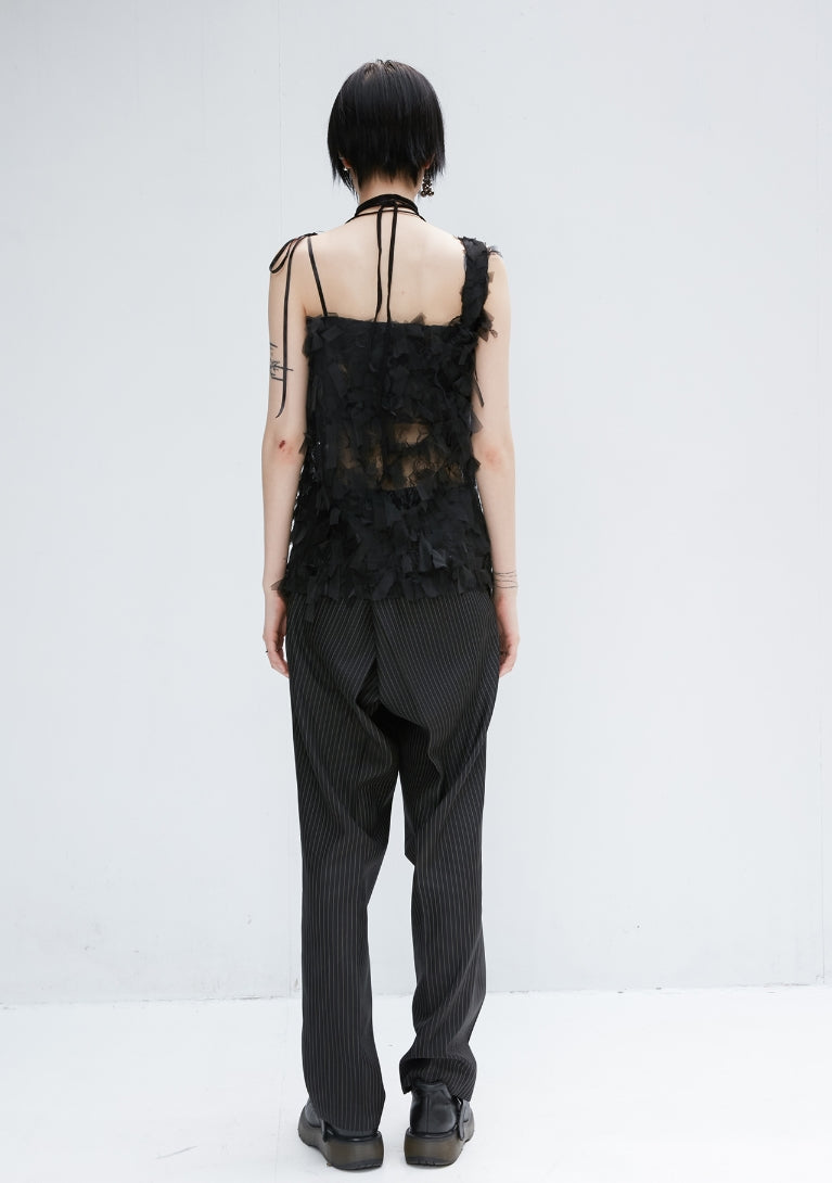 nache(ナチェ) flutter sleeveless