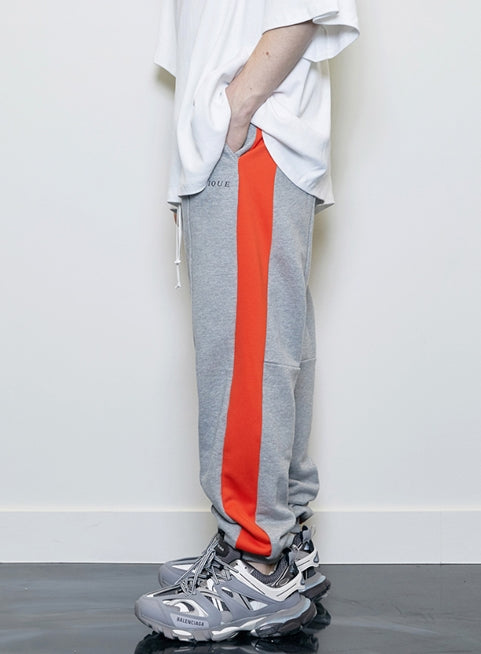 ディープリーク(DPRIQUE) 07 TRACK JOGGER PANTS - GREY/ORANGE