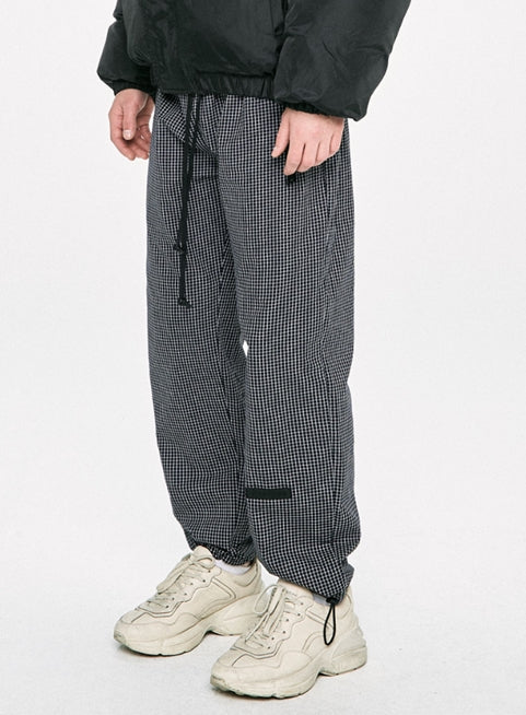 ディープリーク(DPRIQUE)  CHECK PANTS - BLACK