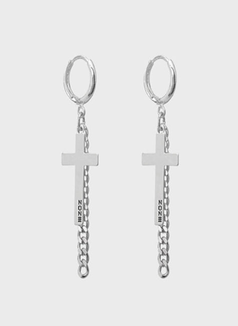 Nonenon(ノンノン) CROSS CHAIN EAR