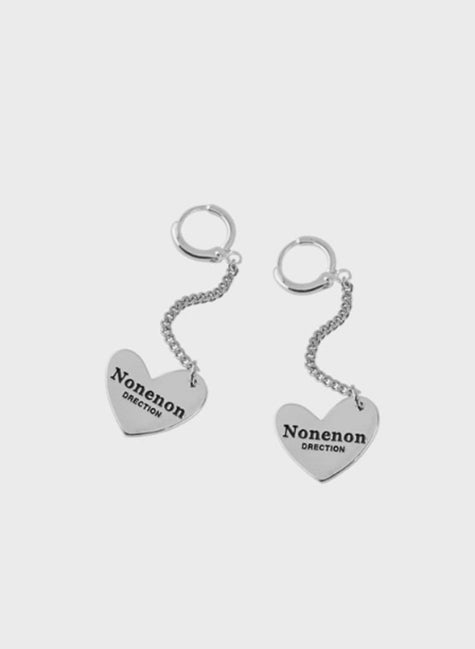Nonenon(ノンノン) CROOKED LOVE CHAIN EAR