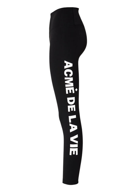 アクメドラビ(acme' de la vie) BIG LOGO LEGGINGS BLACK