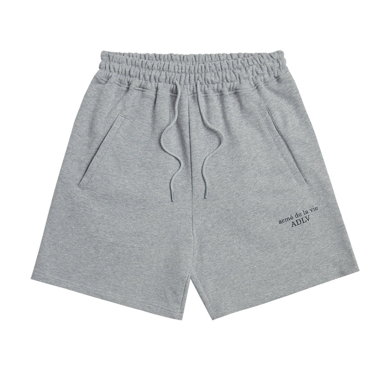 アクメドラビ(acme' de la vie) BASIC LOGO SHORT PANTS FOR WOMEN MELANGE